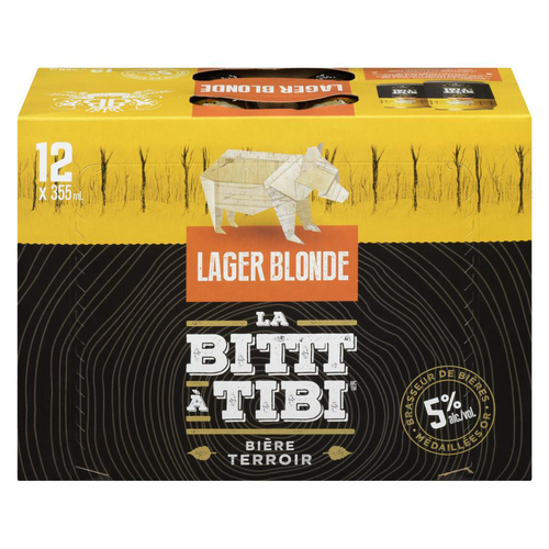 La Bittt A Tibi Beer Biere 12 x 355 ml