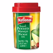 Peeled mango pickle - french