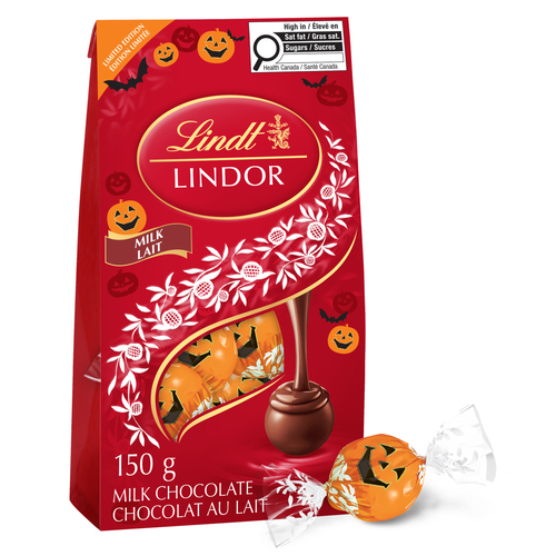 Lindor halloween sachet lait "citrouille"  lindor hlween lt ctrle