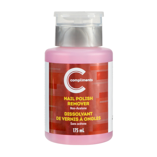 Compliments Dissolvant de vernis à ongles sans acétone 175 ml