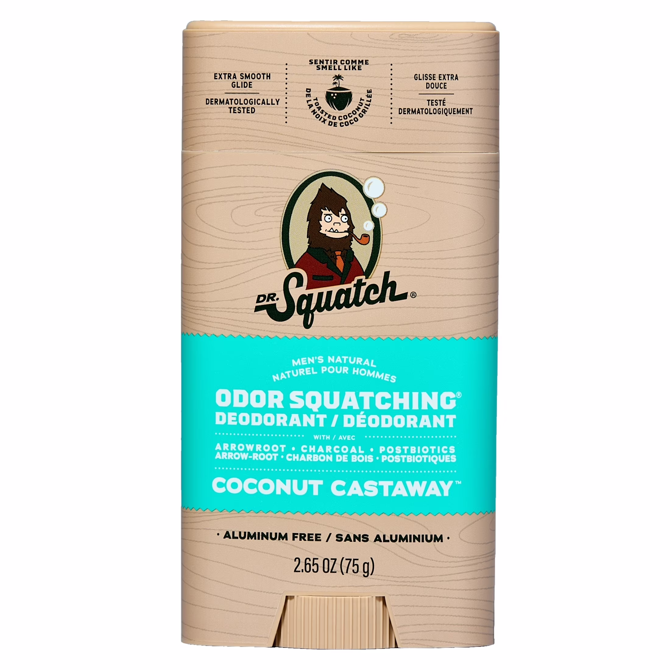 Déodorant naturel pour hommes dr. squatch - anti-odeurs sans aluminium - noix de coco () déodorant naturel pour hommes dr. squatch - anti-odeurs sans aluminium - noix de coco ()