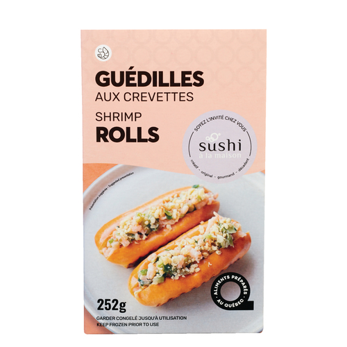 Sushi A La Maison guedilles aux crevettes 252 g