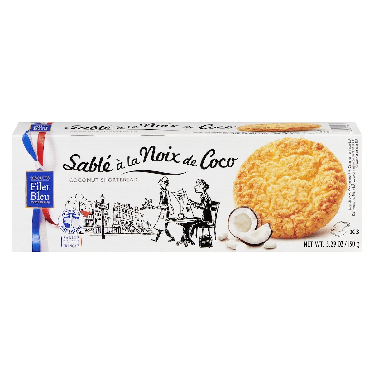 Sablé à la noix de coco