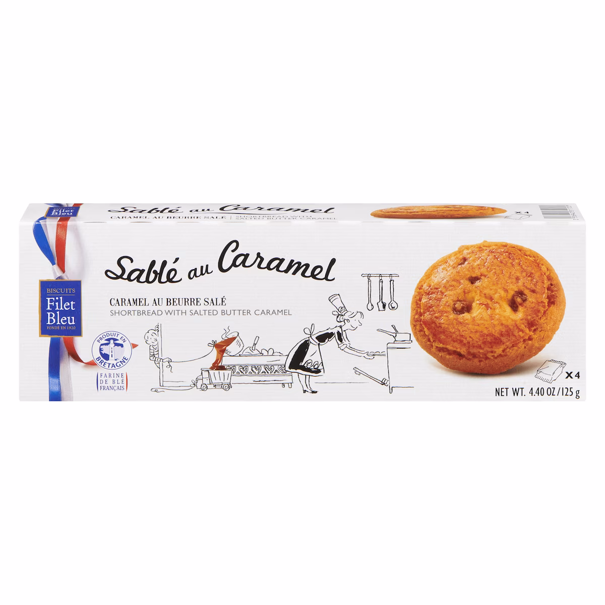 Sablé au caramel au beurre salé