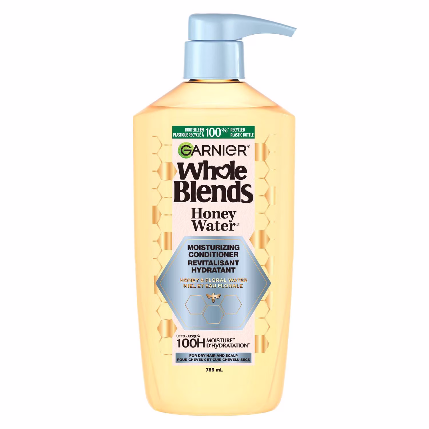 Garnier whole blends honey water revitalisant restaurateur d'hydratation. pour cheveux & cuir chevelu secs