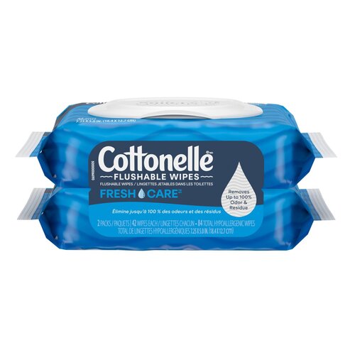 Fresh Care lingettes humides jetables