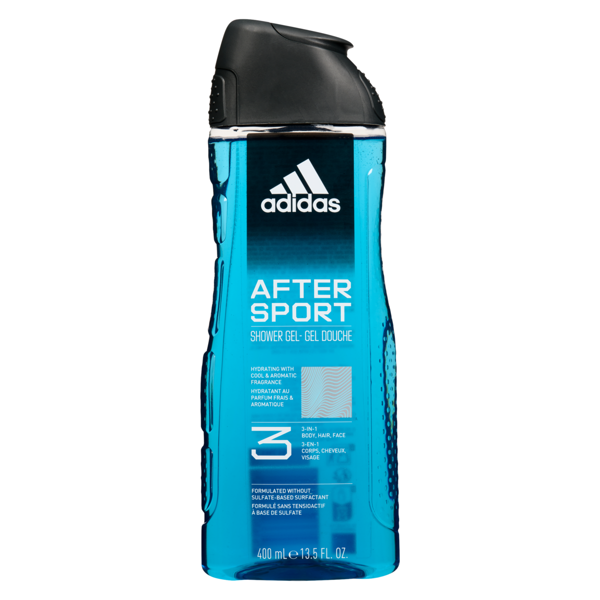 Gel douche after sport