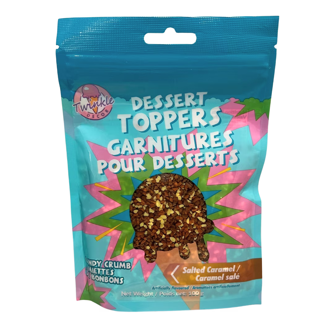 Twinkle garnitures pour desserts - caramel sale miettes de bonbons twinkle garnitures pour desserts - caramel sale miettes de bonbons