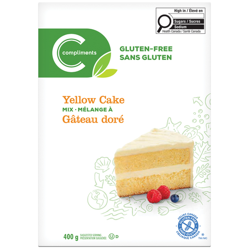 Compliments Mélange à gâteau doré sans gluten 400 g