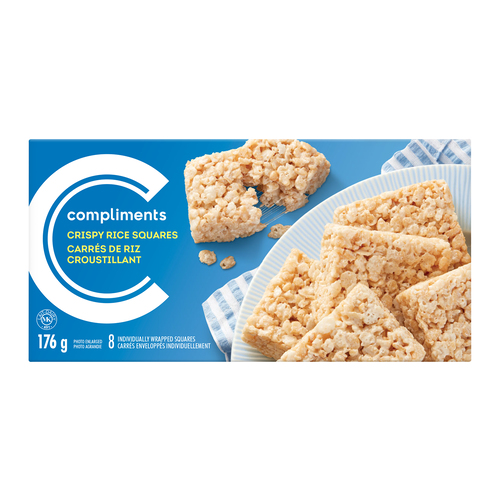 Compliments Carrés de riz croustillant 176 g