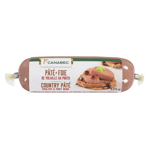 Canabec Pâté de foie de volaille au porto 125 g