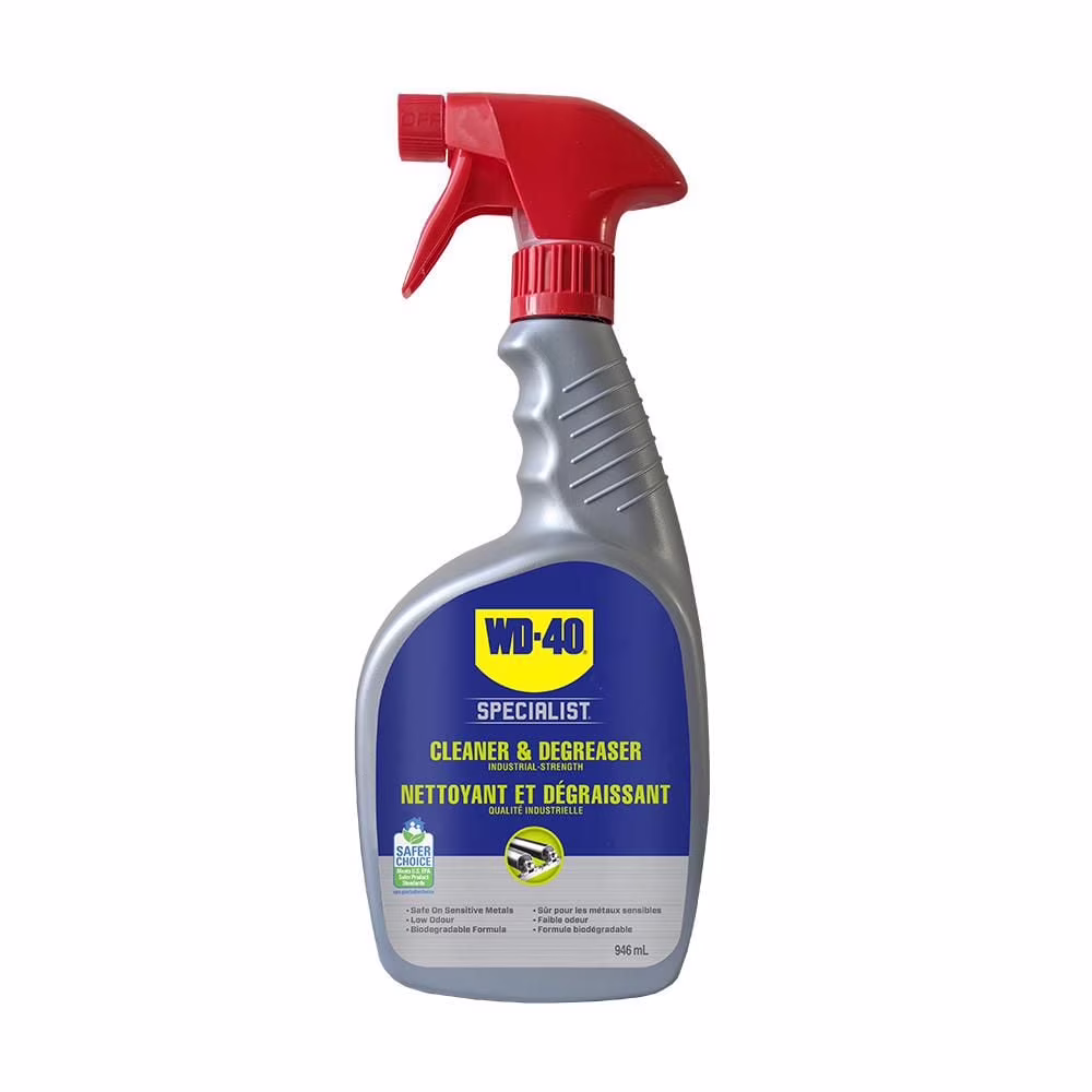 Nettoyant-dégraissant sans aérosol de puissance industrielle. wd-40 specialist.  puissant.  plus sécuritaire.