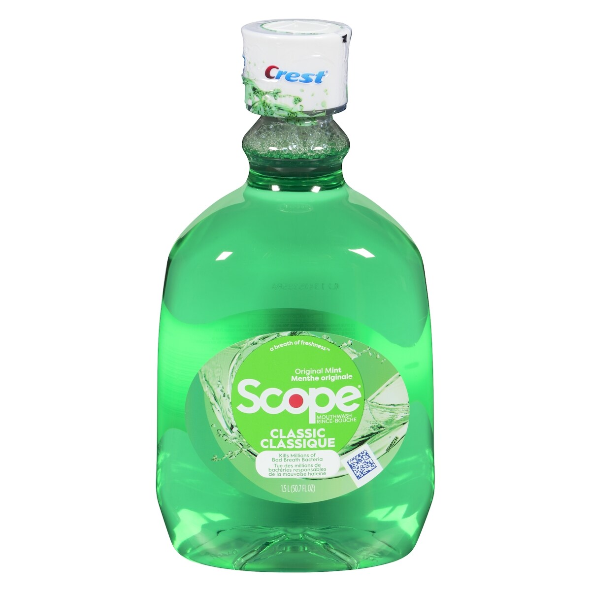 Rince-bouche Scope Classique, Formule originale,
