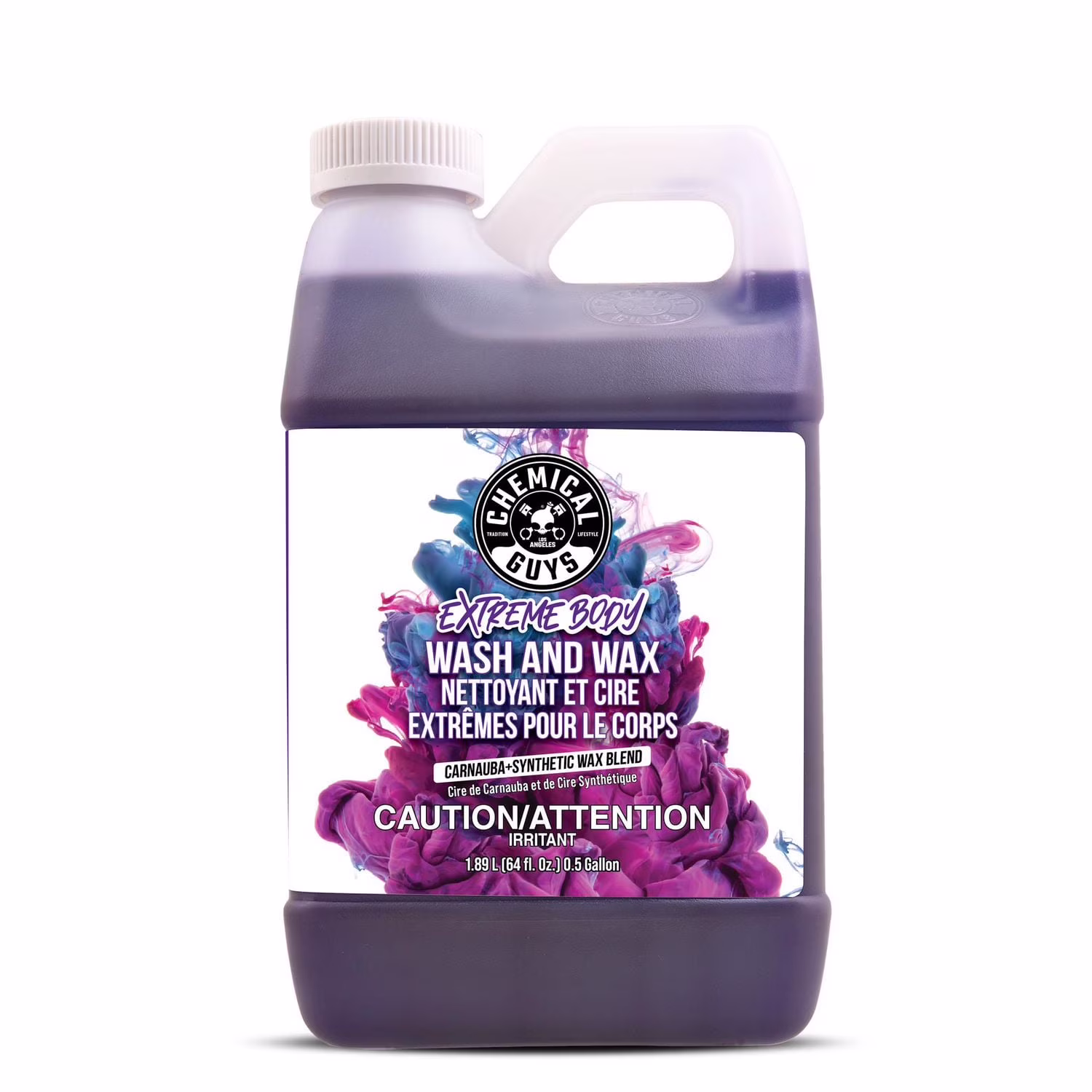 Gel douche et cire pour le corps extreme chemical guys