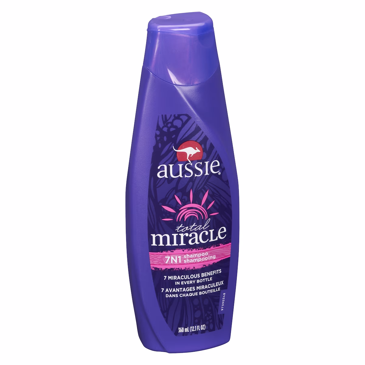 Shampooing Total Miracle avec abricot et noix de macadamia pour cheveux endommagés, sans parabènes