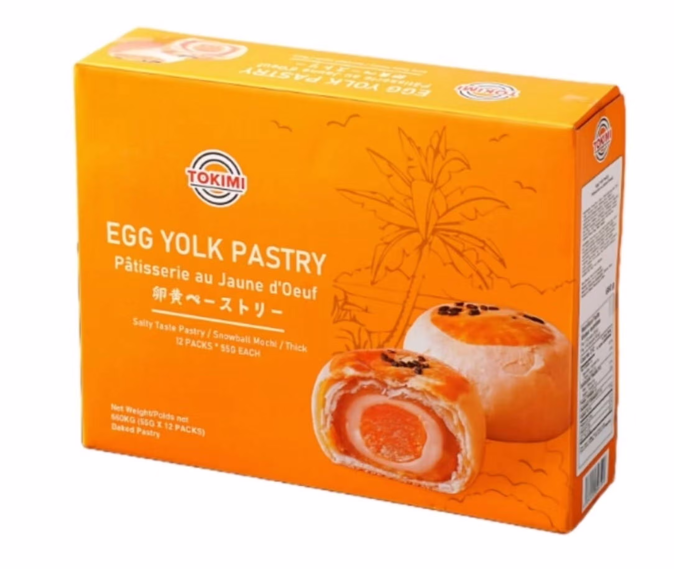 Pâtisserie au jaune d'œuf tokimi