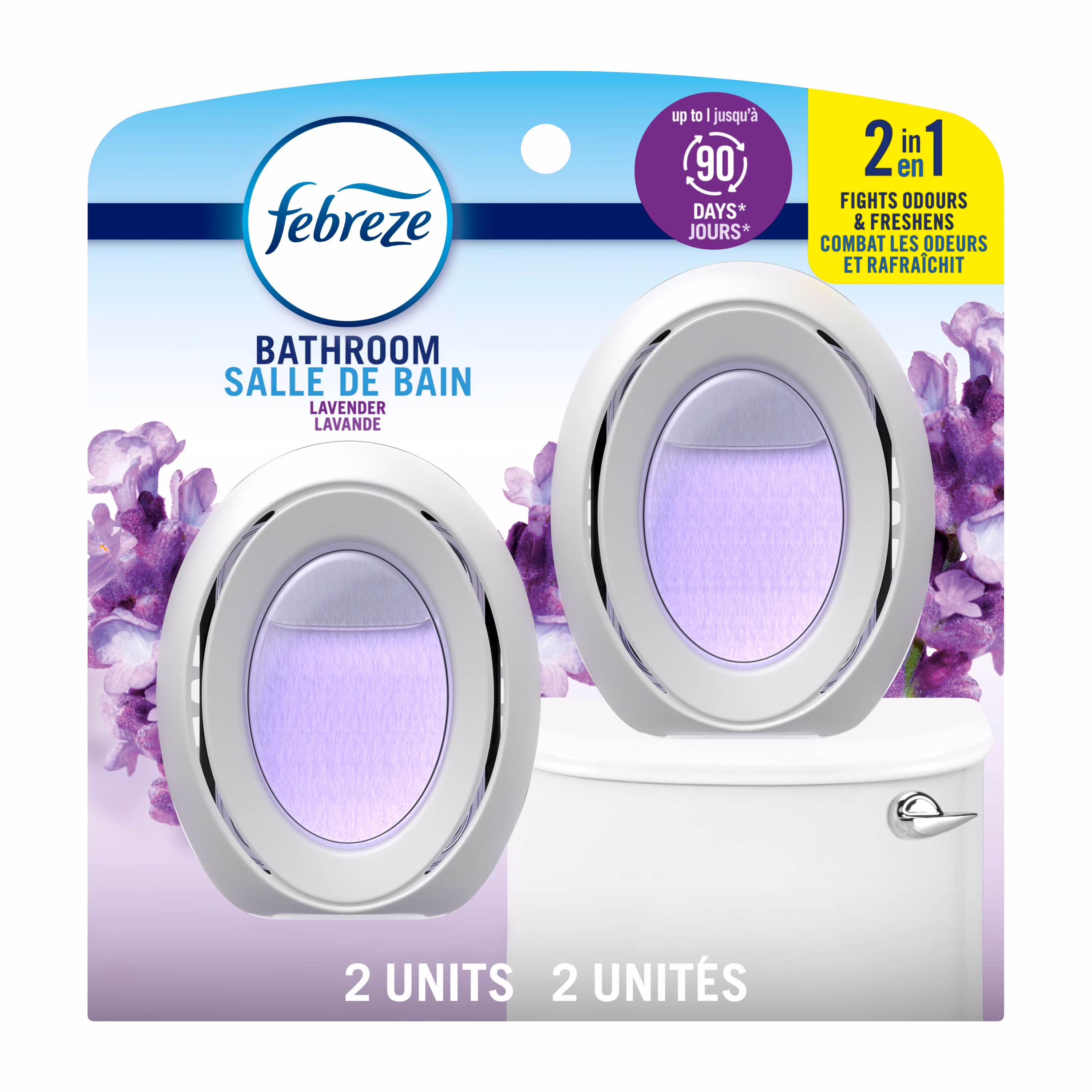 Purificateur d'air au parfum de lavende