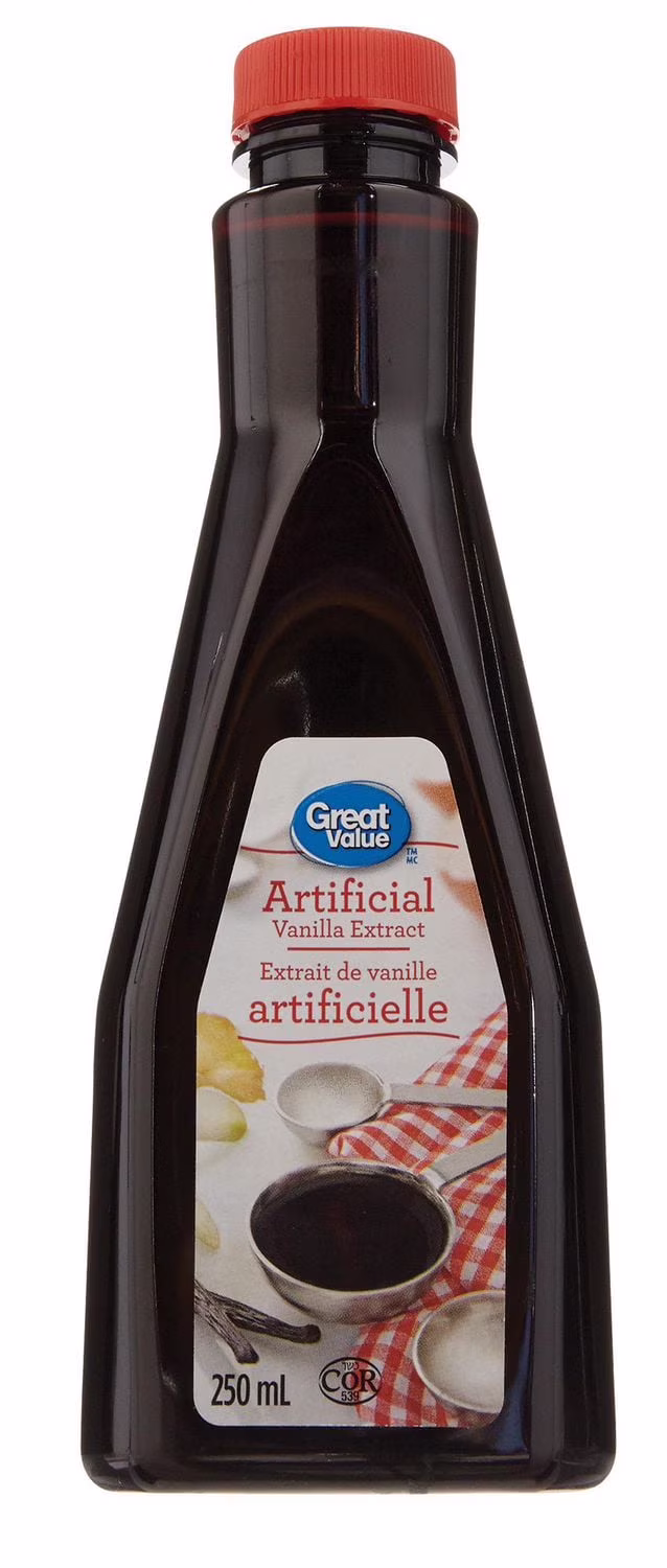 Extrait de vanille artificielle great value