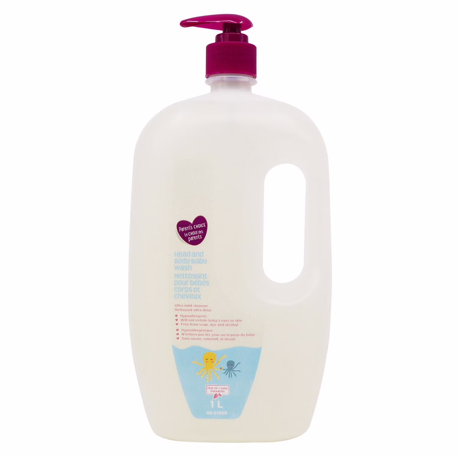 Parent's choice nettoyant pour cheveux et corps pour bébé