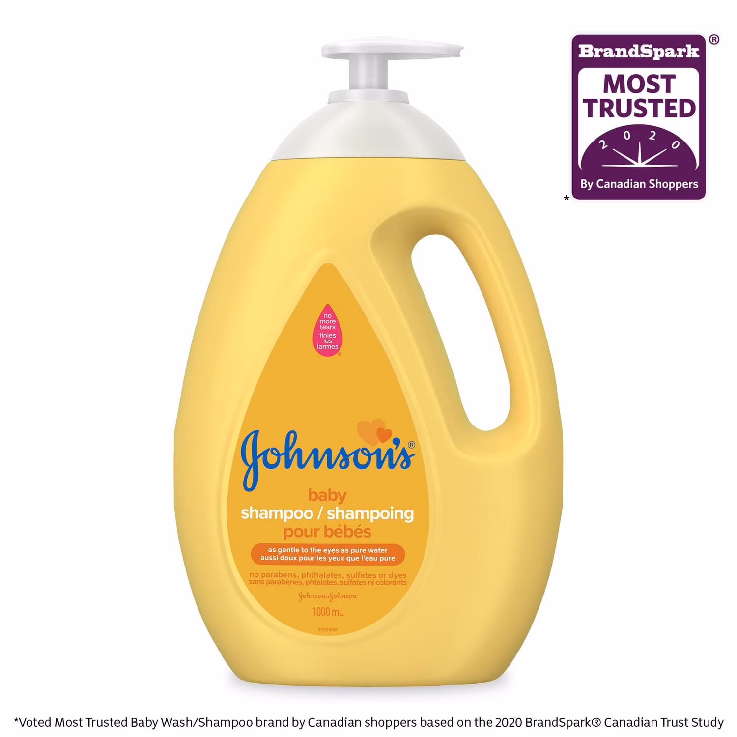 Johnson's bébé. sans larmes. shampooing doux