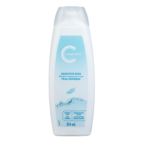 Compliments Nettoyant pour le corps hydratant peau sensible 354 ml