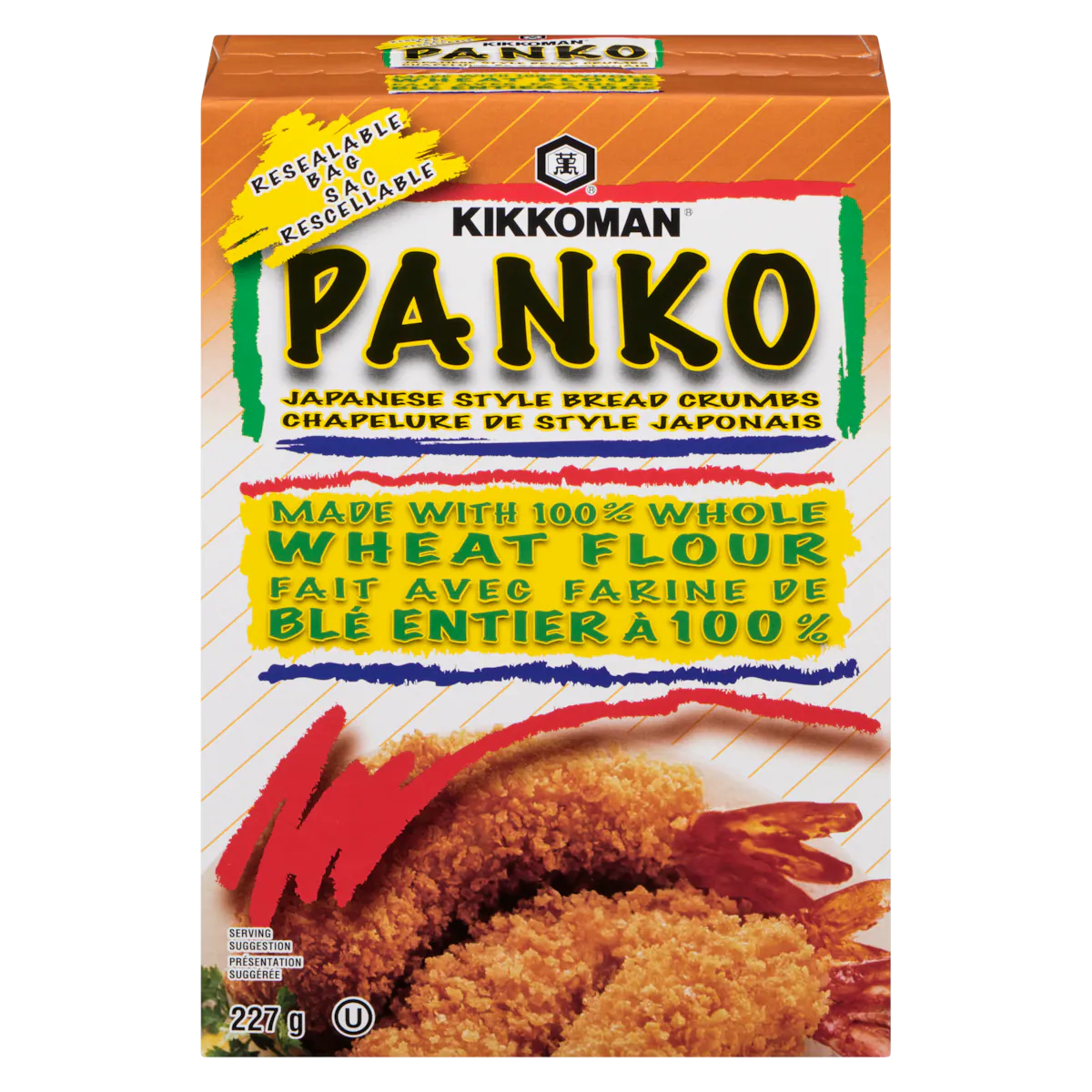 Chapelure panko, blé entier