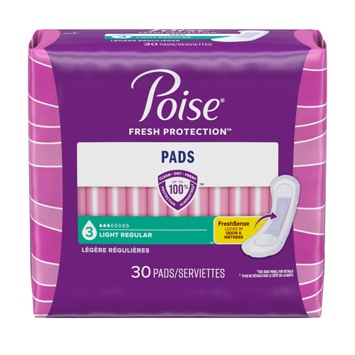 Serviettes d‘incontinence ultra mince