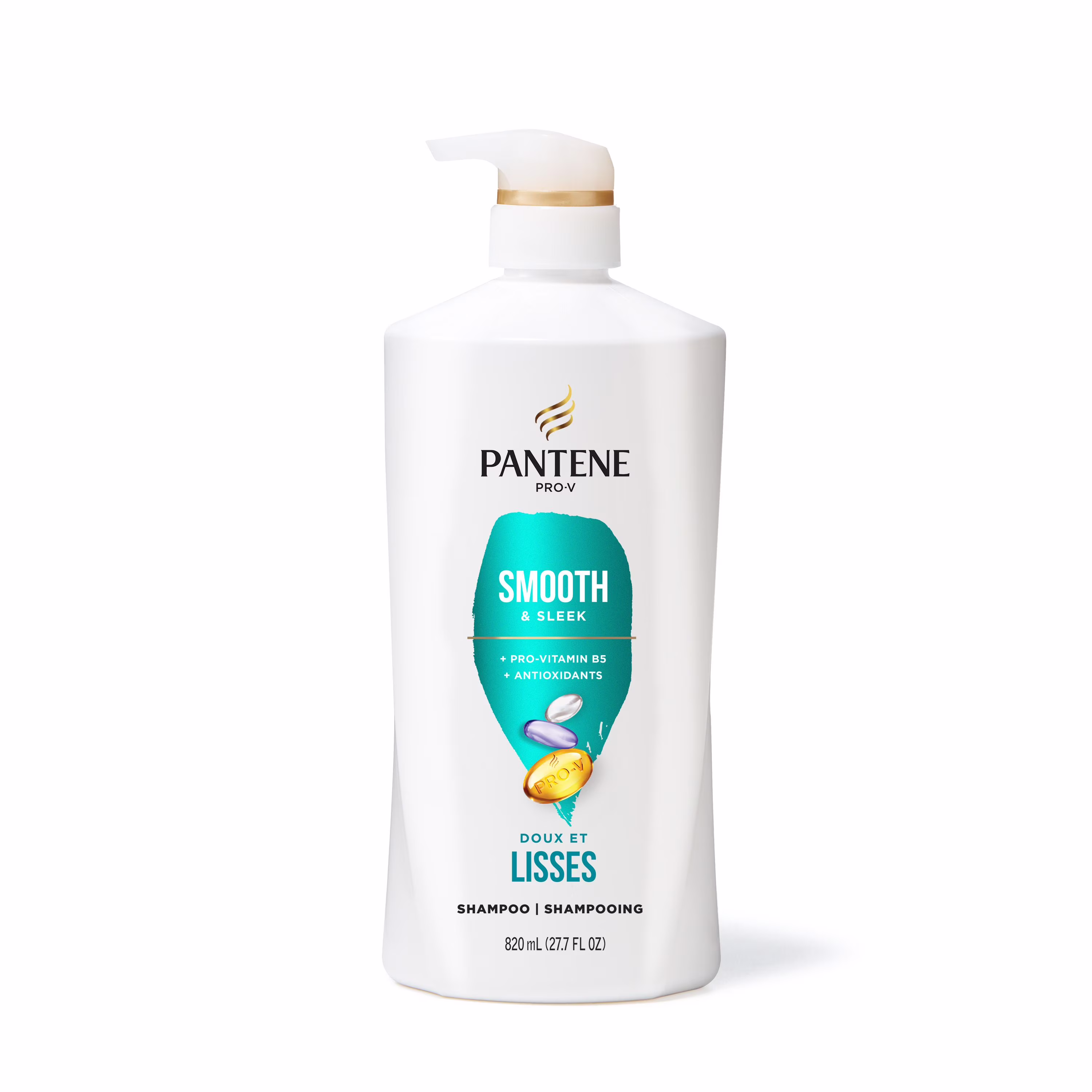 Pantene doux et lisses douceur 72 h shampooing