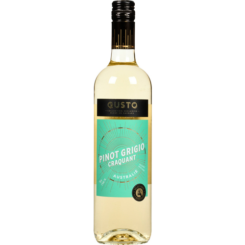 Gusto Vin blanc Australie Pinot Grigio 750 ml