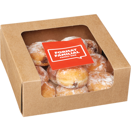 Mini-beignets noisettes au chocolat 12 x 25 g