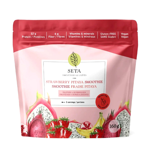 Seta Smoothie fraise pitaya sans gluten 160 g