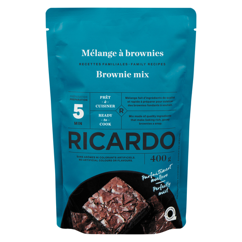 RICARDO Mélanges à pâte brownies 400 g