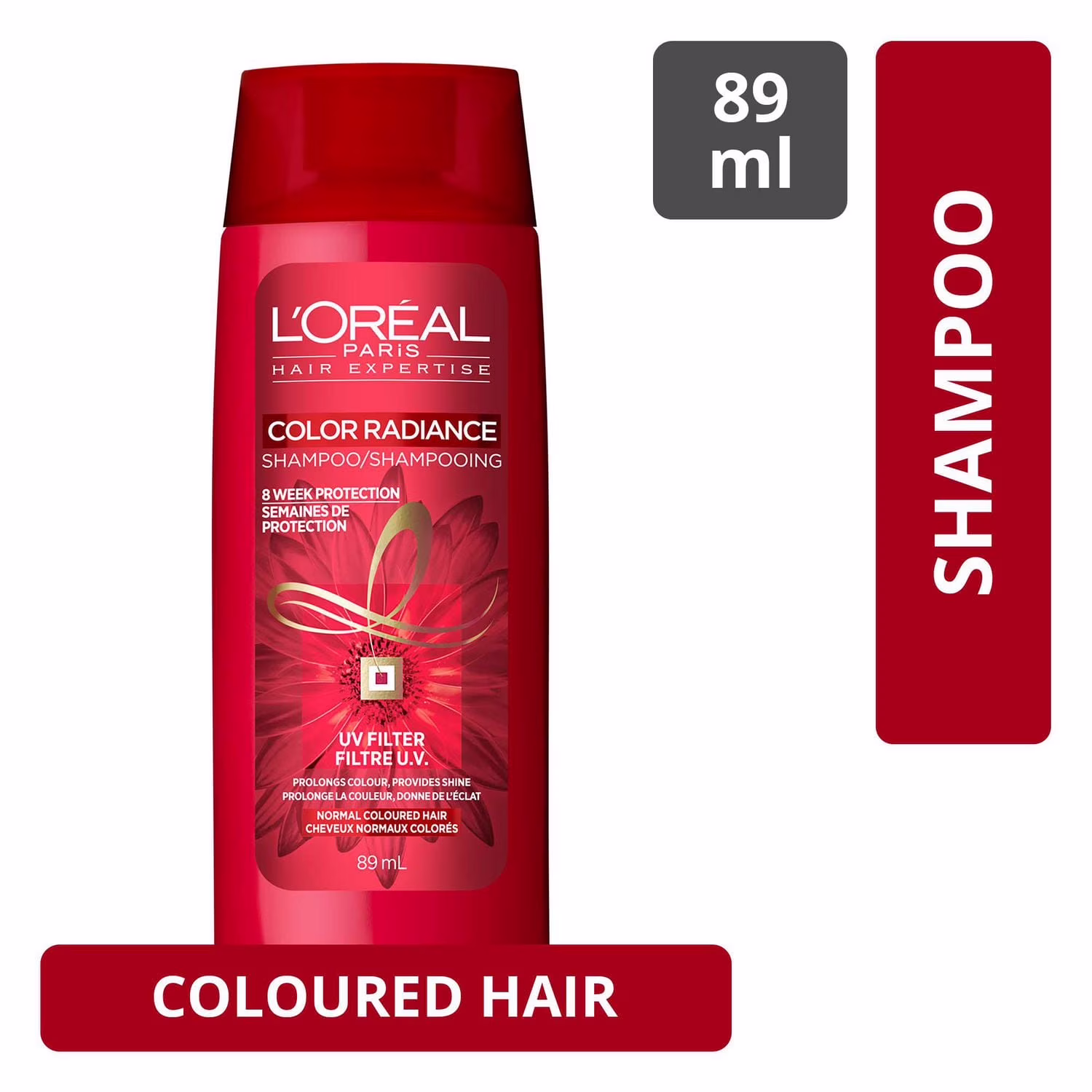 L'oréal paris color radiance shampooing format voyage