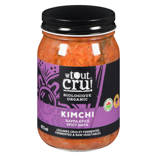 Tout Cru! Kimchi Nappa épicé légumes crus et fermentés biologique 473 ml