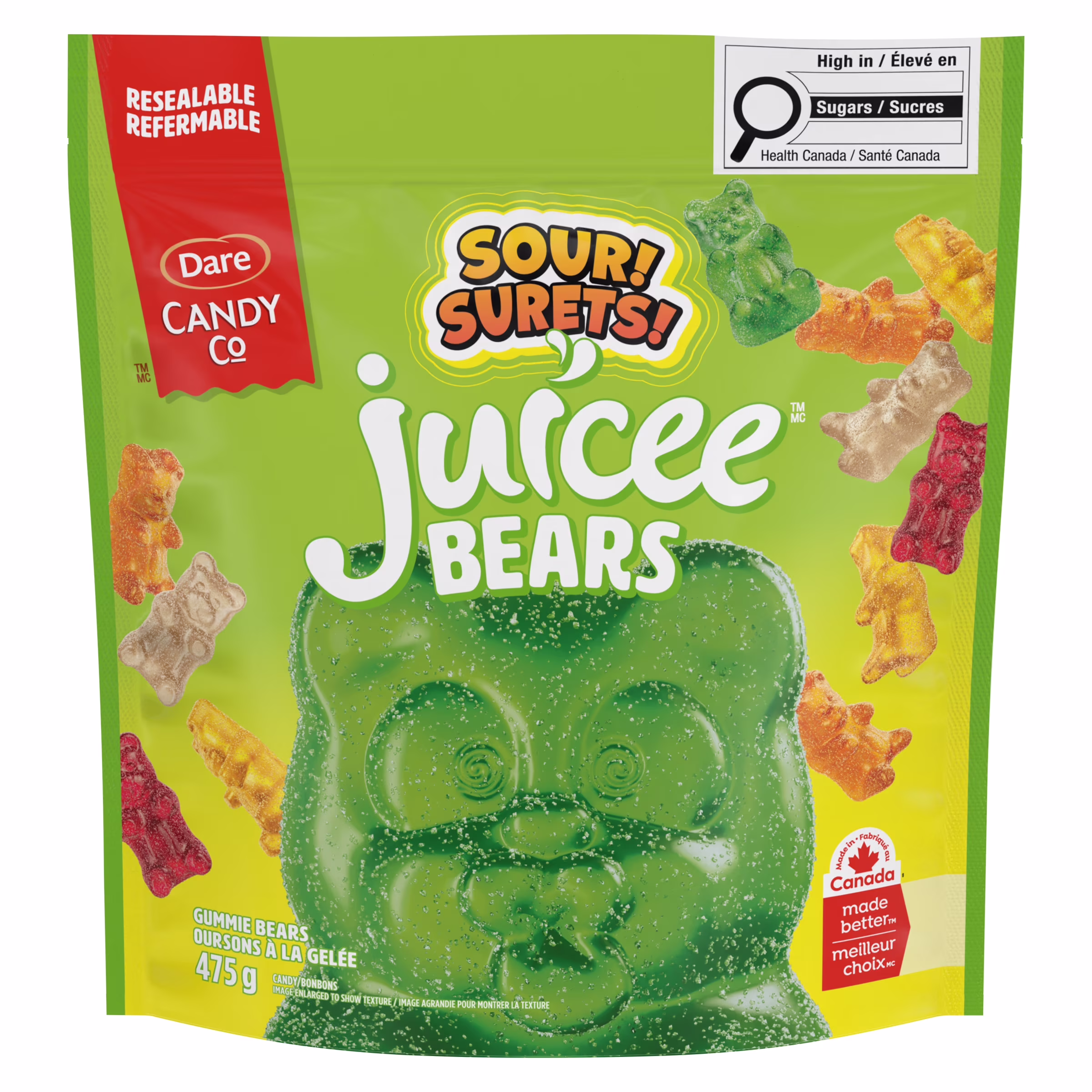 Juicee ours acidulés 6x juicee ours acidulés 6xversion acidulée du classique et apprécié juicee bears en cinq délicieuses saveurs acidulées. dont la fraise. l'ananas. le citron. l'orange et le citron vert.