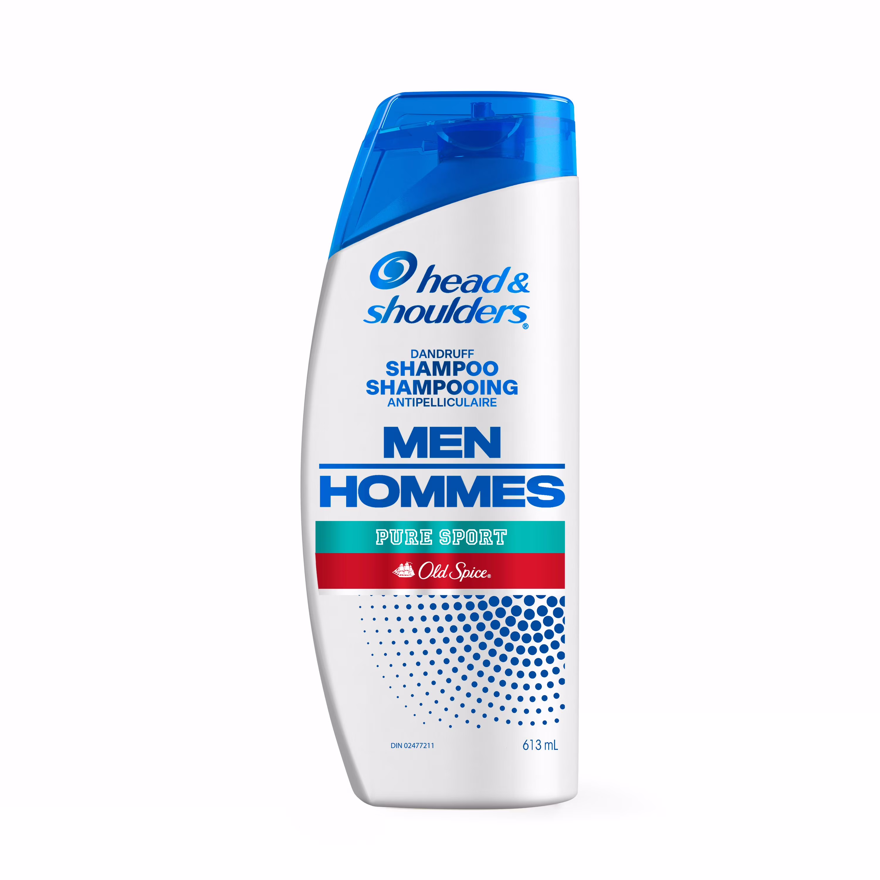 Head & shoulders old spice pure sport shampooing antipelliculaire pour hommes