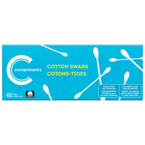 Compliments Cotons tiges 400 un