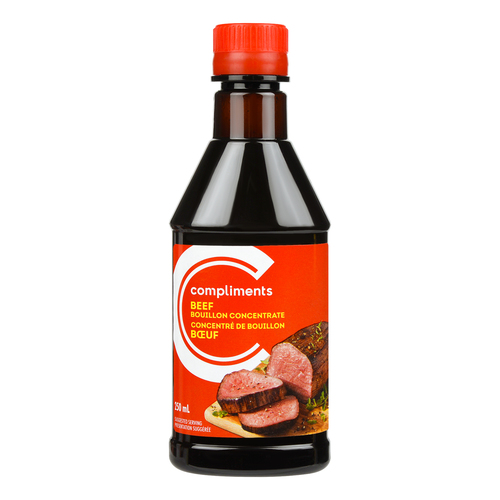 Compliments Bouillon concentré de boeuf 250 ml