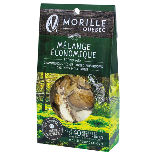 Morille Québec Champignons séchés en mélange économique 14 g