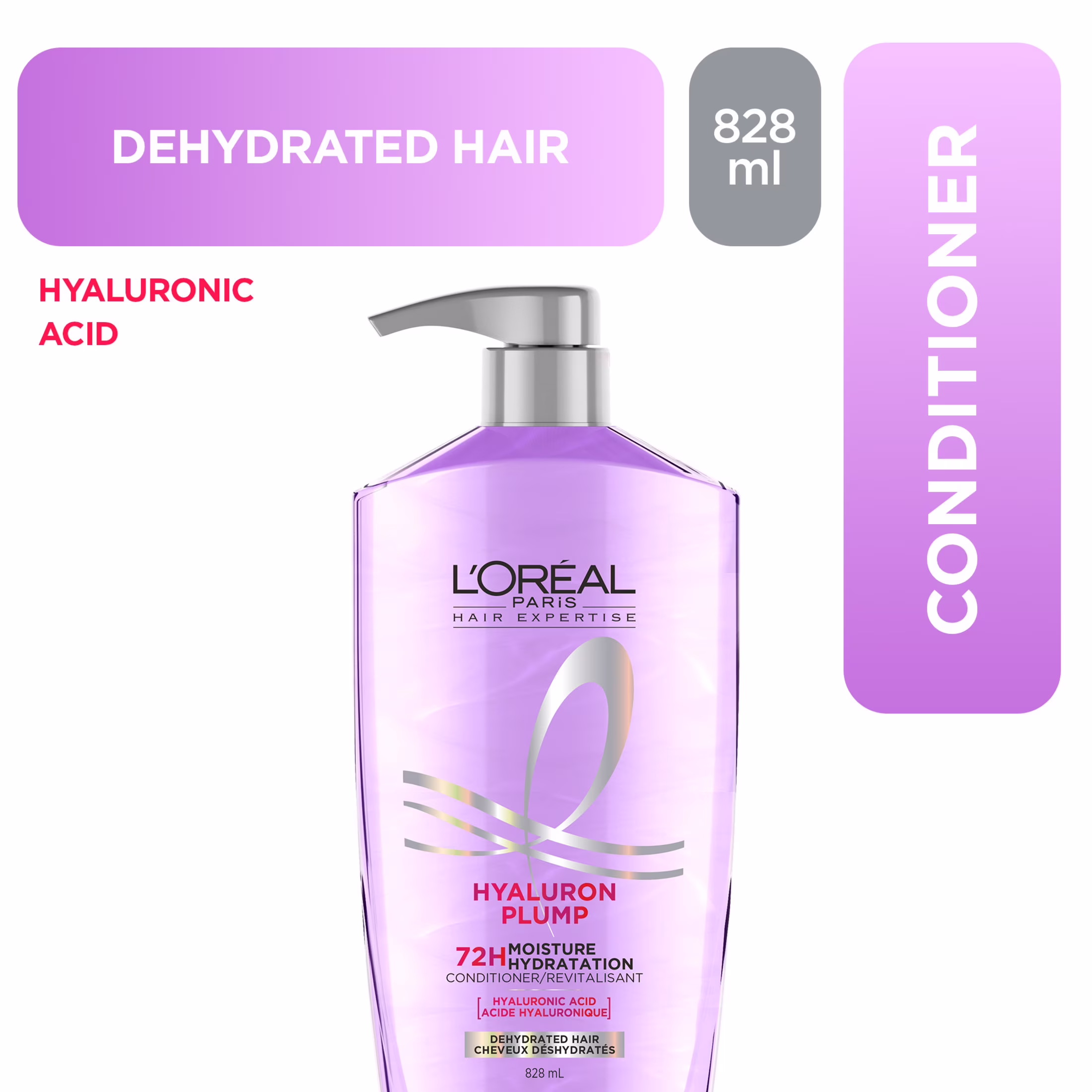 L'oréal paris hyaluron plump. revitalisant hydratant.  revitalisant hydratant.