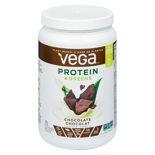 Vega Protéinés et légumes verts chocolat 618 g