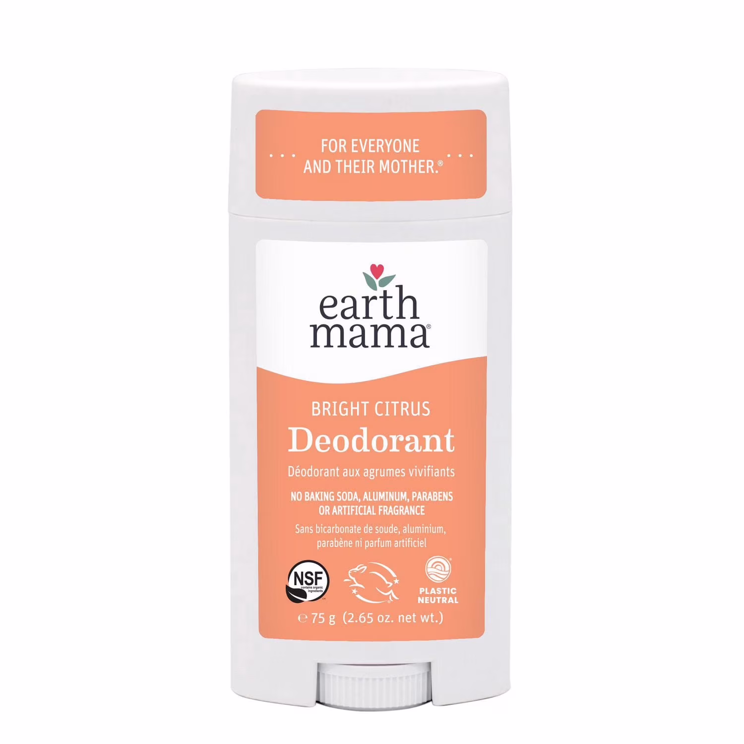 Déodorant vivifiant aux agrumes earth mama