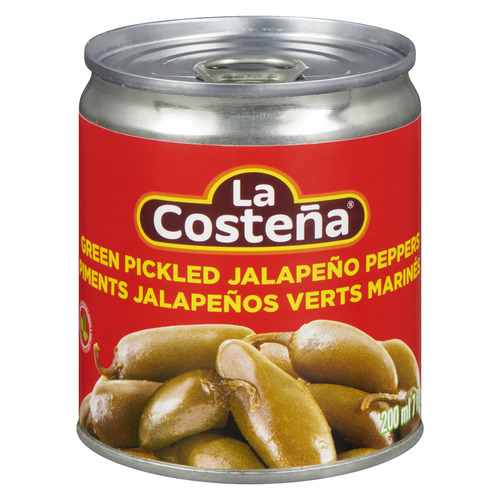 Piments jalapeno verts marinés