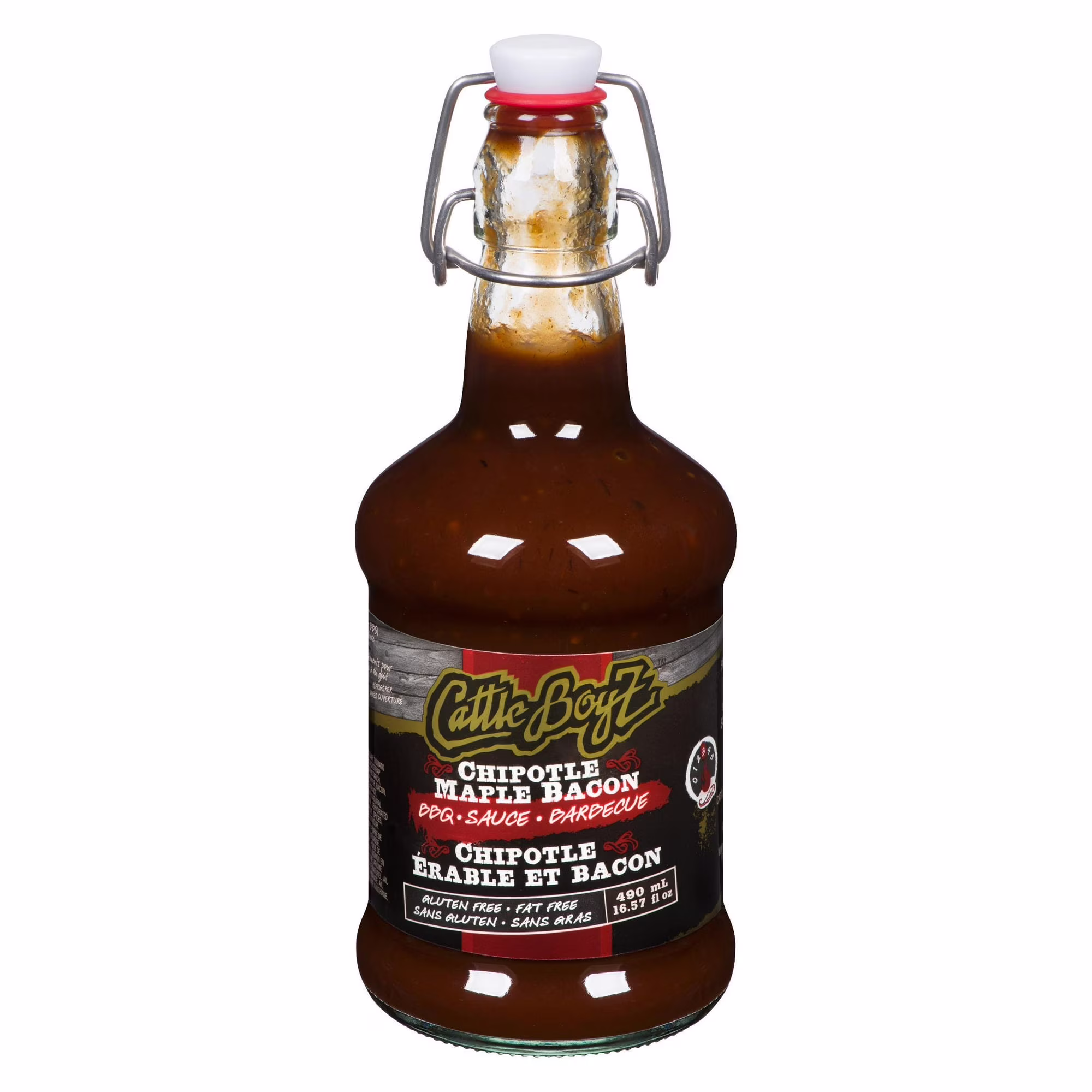 Sauce barbecue à saveur de chipotle, érable et bacon