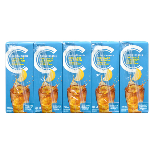 Compliments Thé glacé au citron 10 x 200 ml