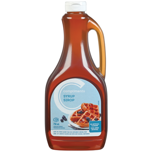 Compliments Sirop de table léger 750 ml