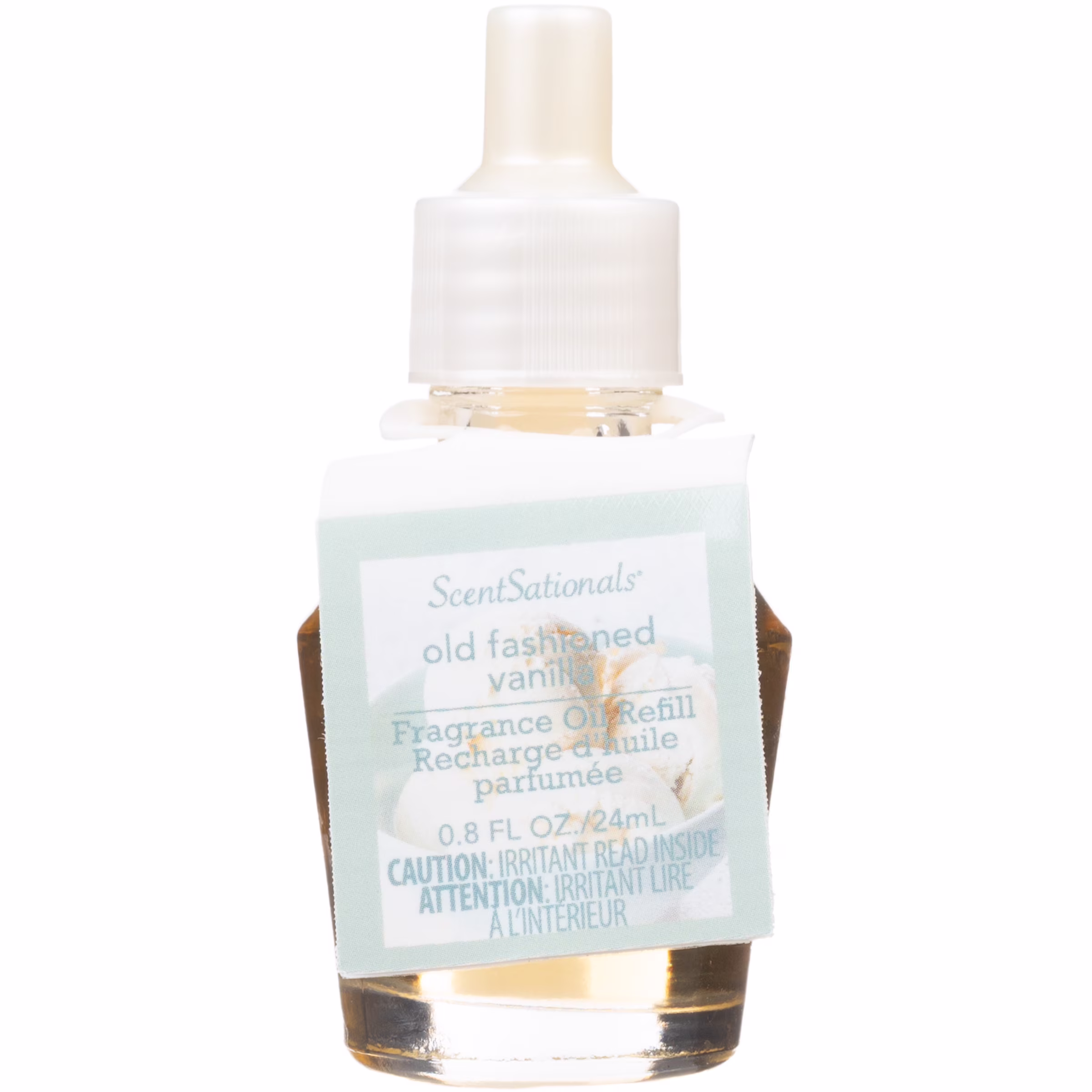 Huile scent charm scentsationals - old fashioned vanilla 0.8 fl oz.  recharge