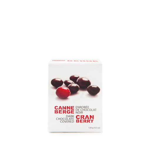 Nutra Fruit Canneberges enrobées de chocolat noir 120 g