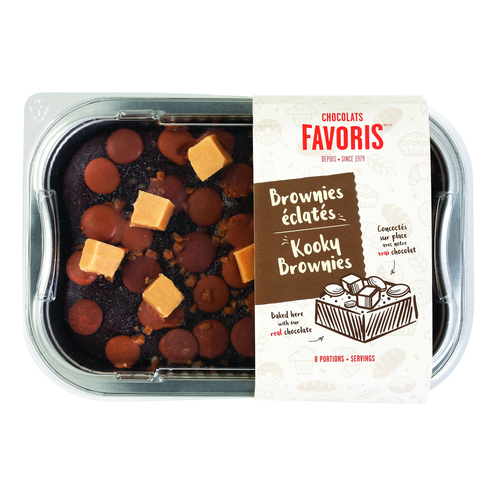 Chocolats Favoris Brownies dulce leche 450 g