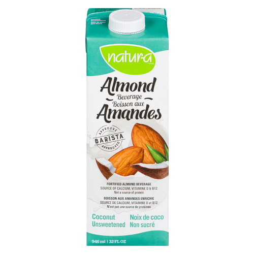 Natur-a Boisson aux amandes enrichie noix de coco non sucré 946 ml